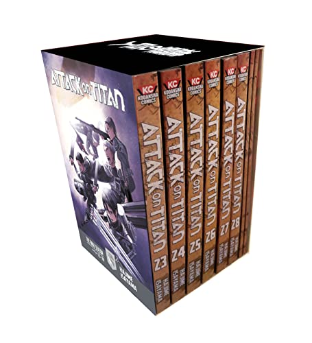 Attack On Titan The Final Season Part Anga Box Set (Attack On Titan Manga Box Sets)