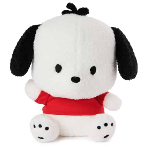 Gund Sanrio Pochacco Plush, Puppy Stuffed Animal For Ages And Up, Whitered, 