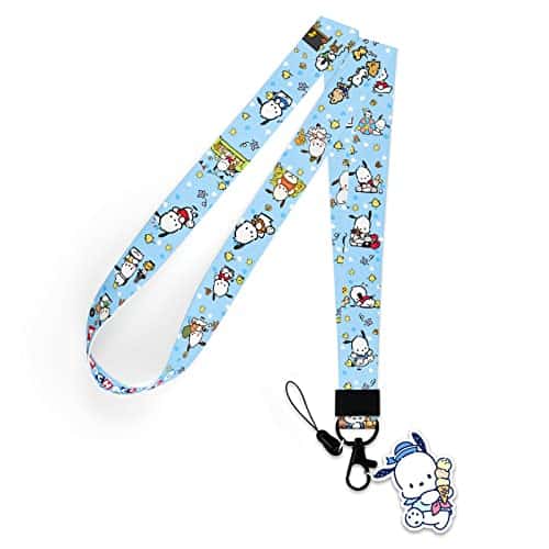 Pochacco Lanyards For Keys,Anime Lanyards,Blue Lanyards For Id Badges For Women,Cartoon Lanyard For Id Badges,Funny Lanyard For Keys For Women,Lanyards For Women Men Guys Girl