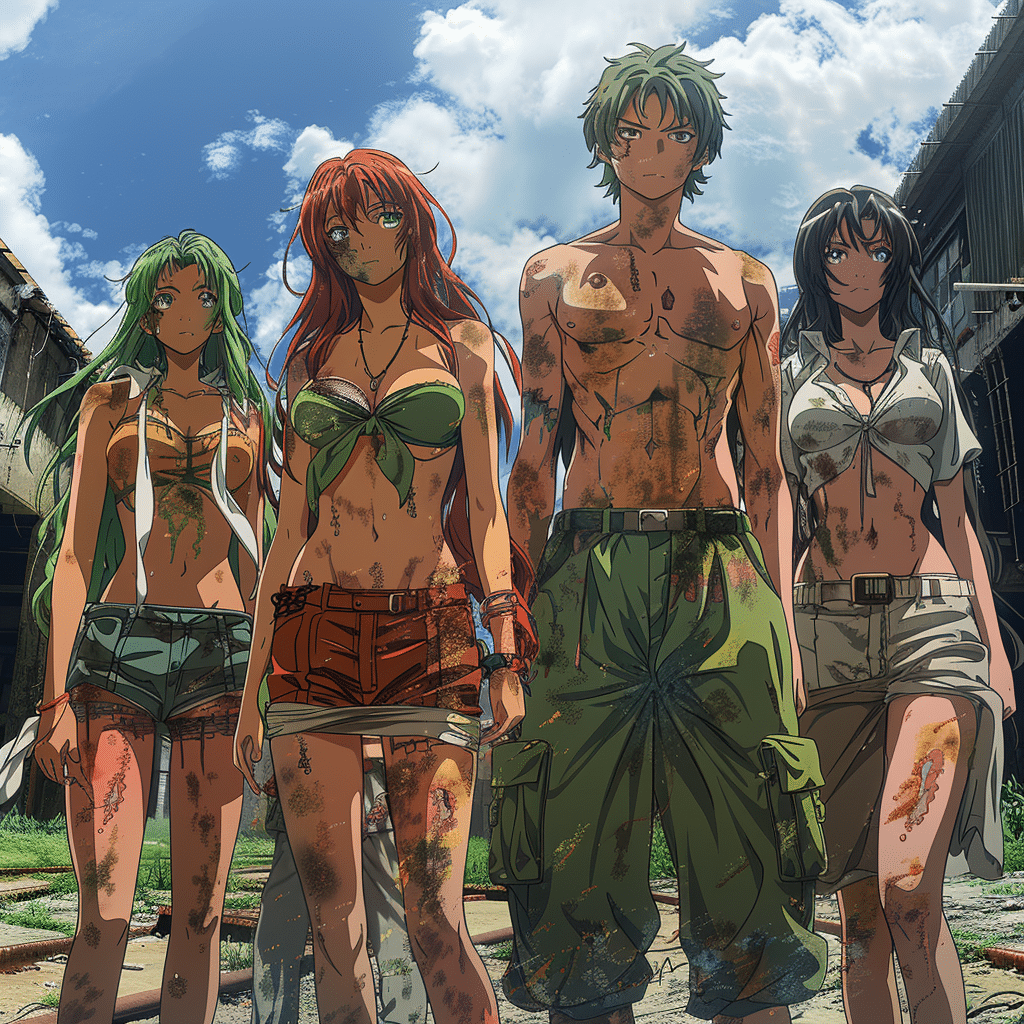 highschool of the dead characters Highschool Of The Dead Characters