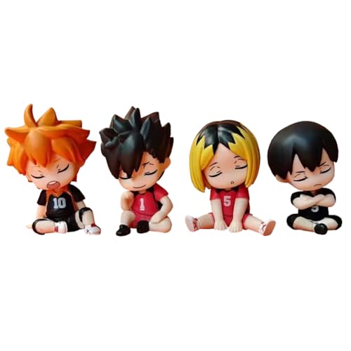 Dexshun Hinata Shoyo Tobio Kageyama Kuroo Tetsurou Kozume Kenma Cm Q Version Figurine Anime Model Computer Desk Decoration Gift