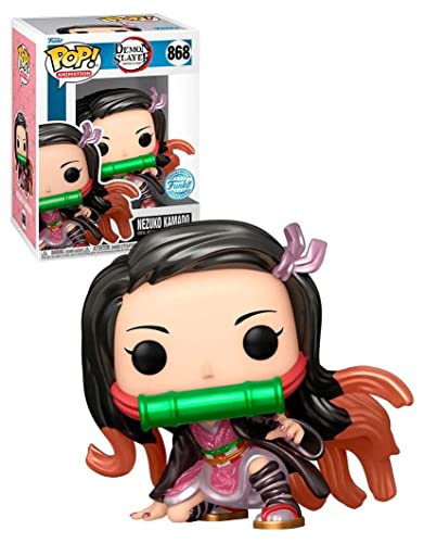 Funko Pop Demon Slayer Nezuko Kamado Metallic Special Edition Exclusive Multicolor