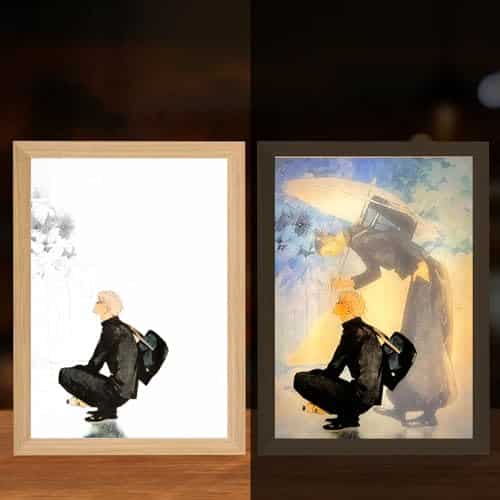 Gwindrise Jujitsu Kaisen Dimmable LED Desk Decorations, Gojo Satoru and Geto Suguru Light Up Paintings, JJK Anime Wall Art Decor, Unique Gift Idea for Birthdays and Christmas Gwindrise Jujitsu Kaisen Dimmable Led Desk Decorations, Gojo Satoru And Geto Suguru Light Up Paintings, Jjk Anime Wall Art Decor, Unique Gift Idea For Birthdays And Christmas