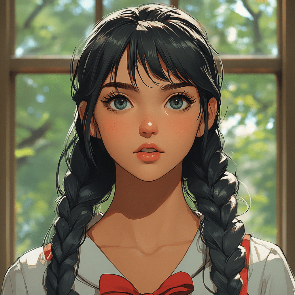 anime school girl Anime School Girl