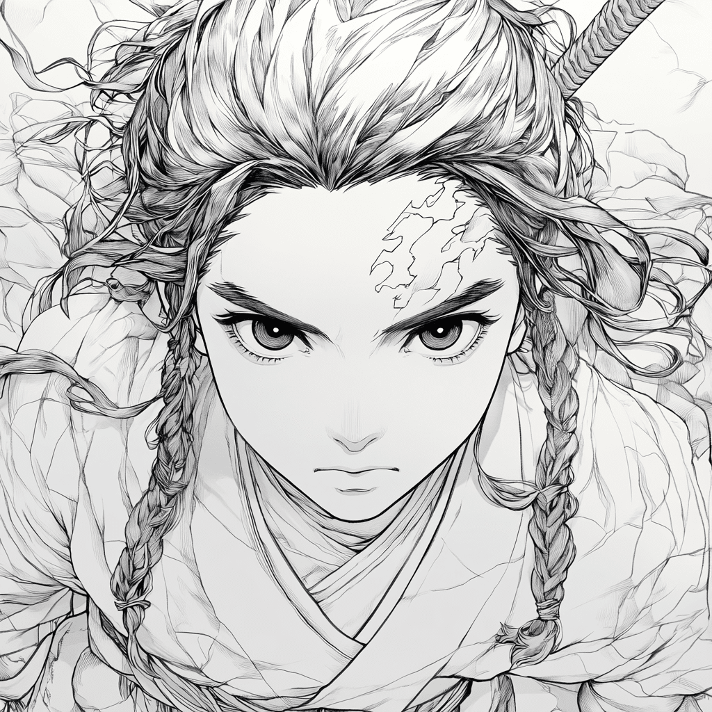 demon slayer coloring pages Demon Slayer Coloring Pages