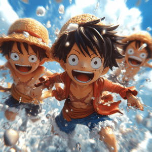 one piece gold