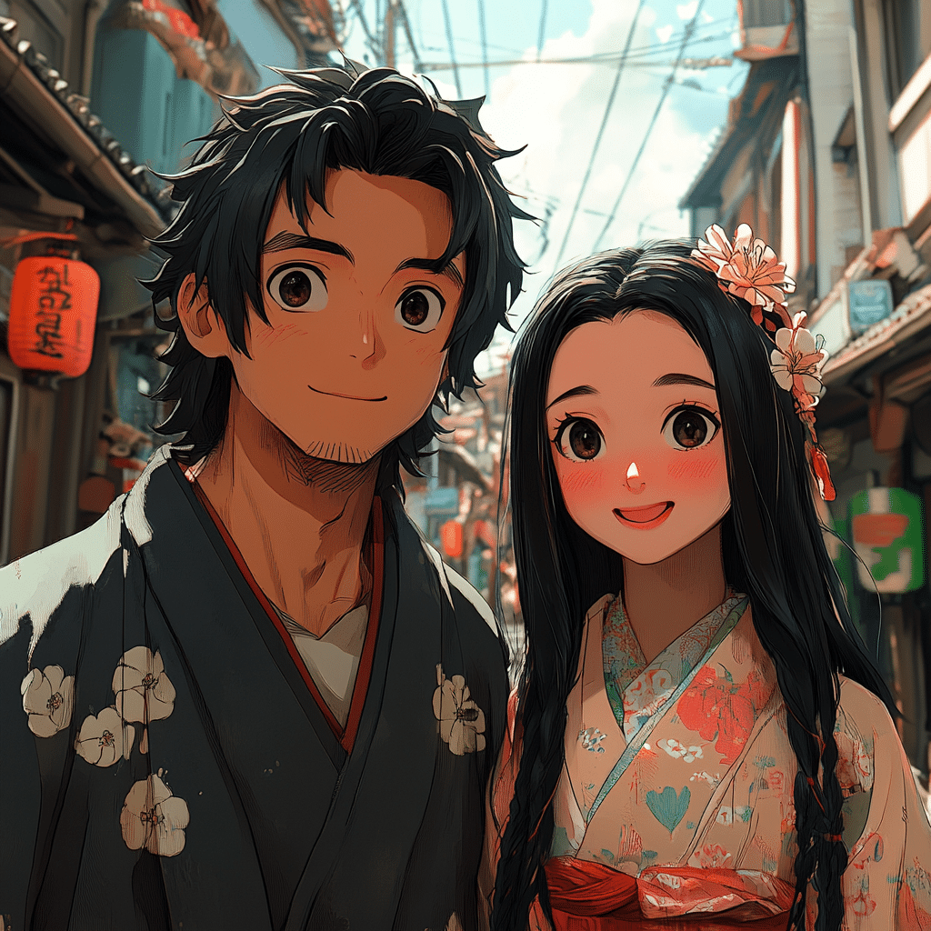 tanjiro and nezuko Tanjiro And Nezuko