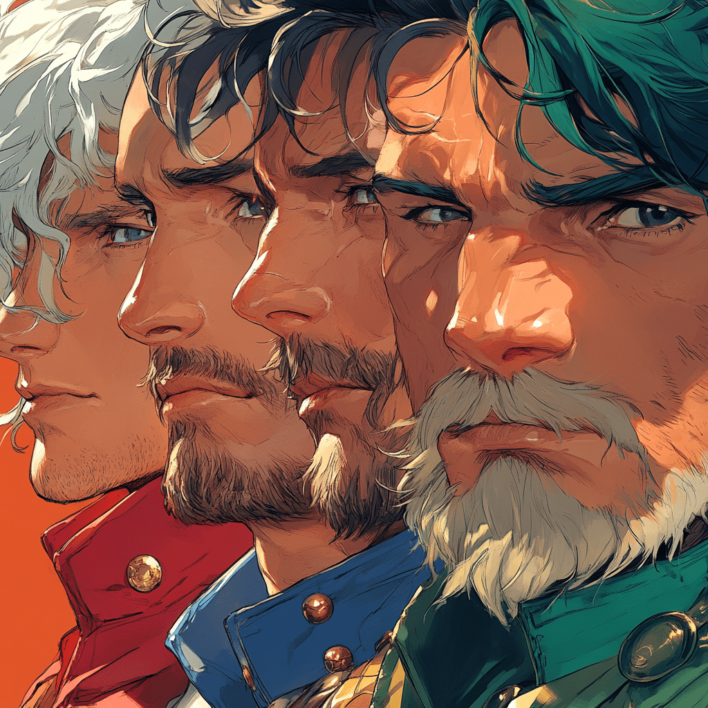 joestar five generations Joestar Five Generations