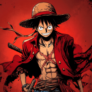 one piece red