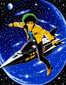 spike from cowboy bebop