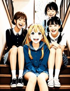 the girl downstairs anime