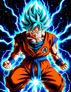 goku super saiyan god dragon ball super