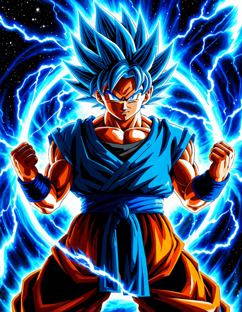 blue goku Blue Goku