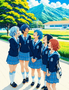 blue haru ride