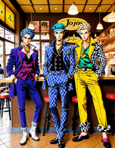 jojos bizarre adventure manga