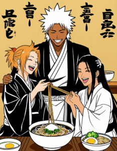 bleach cartoon series