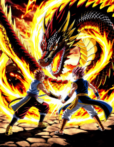 natsu and dragneel