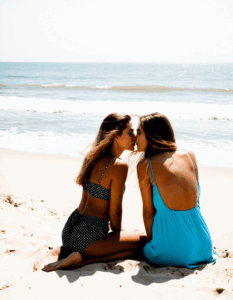 the stranger by the beach