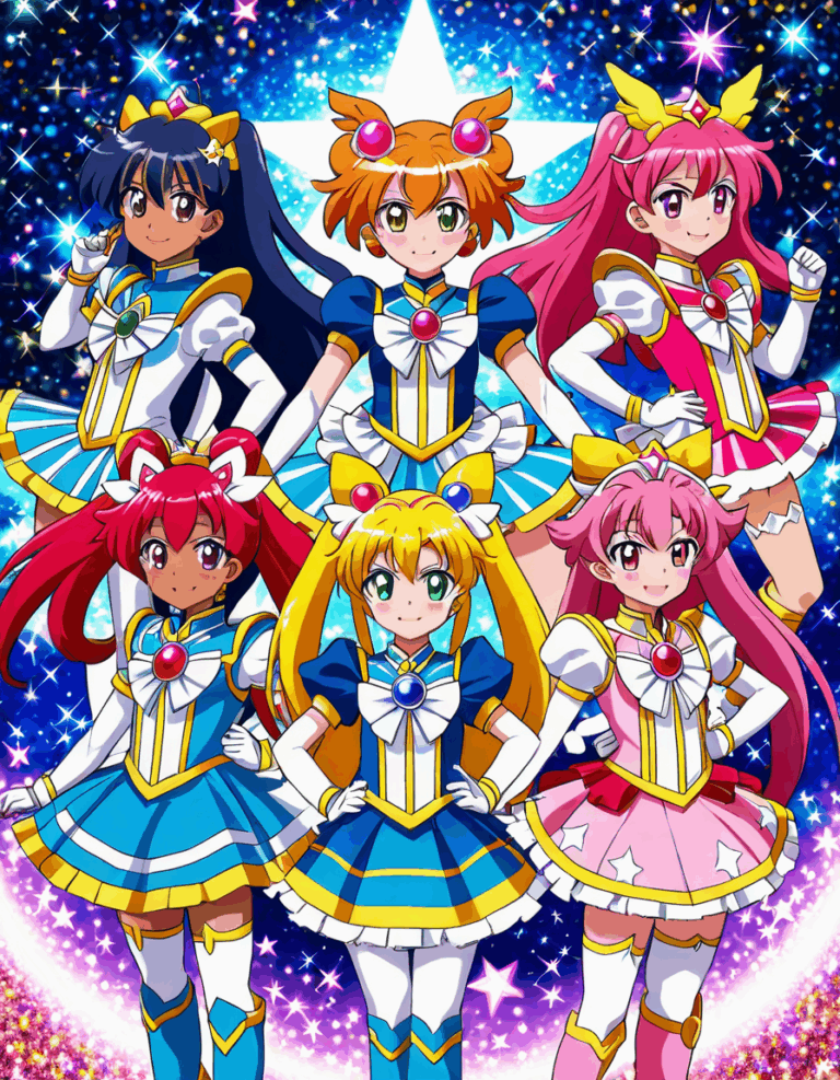 anime glitter force