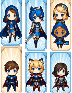 blue archive banners