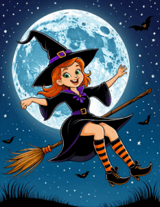 witch cartoon