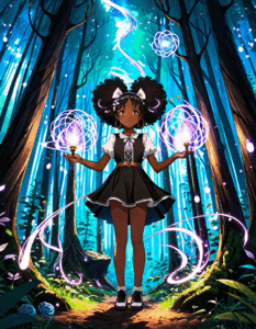 anime black girl