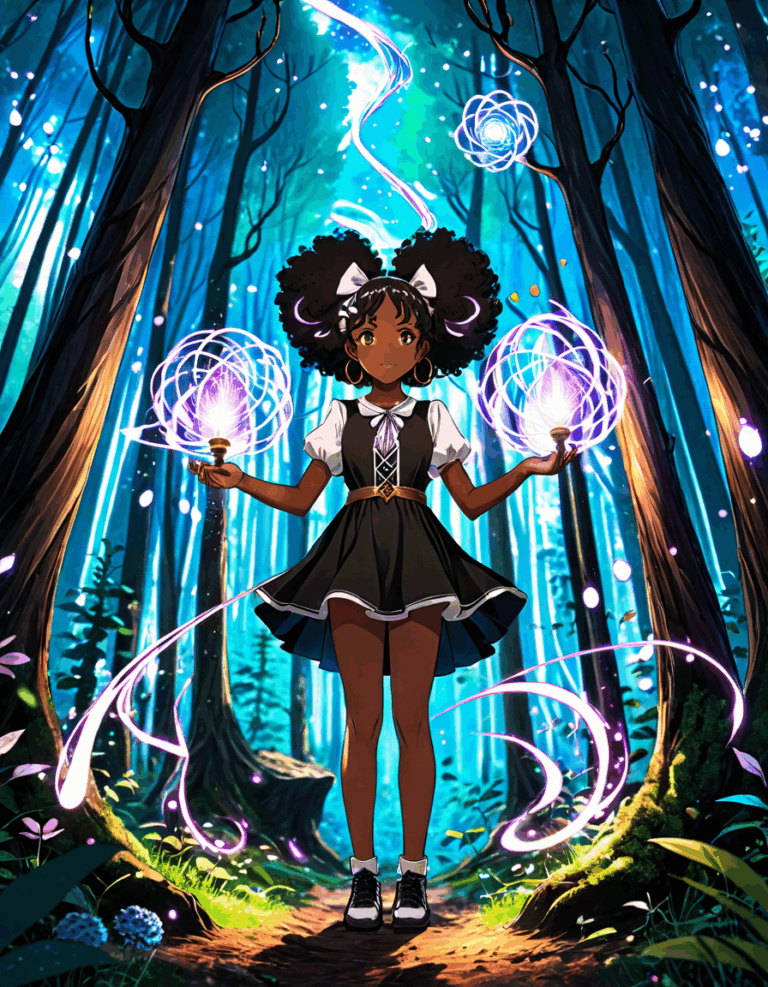 anime black girl