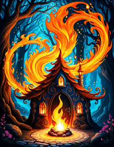 fire flame