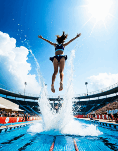 high dive anime