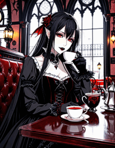 vampire anime girl