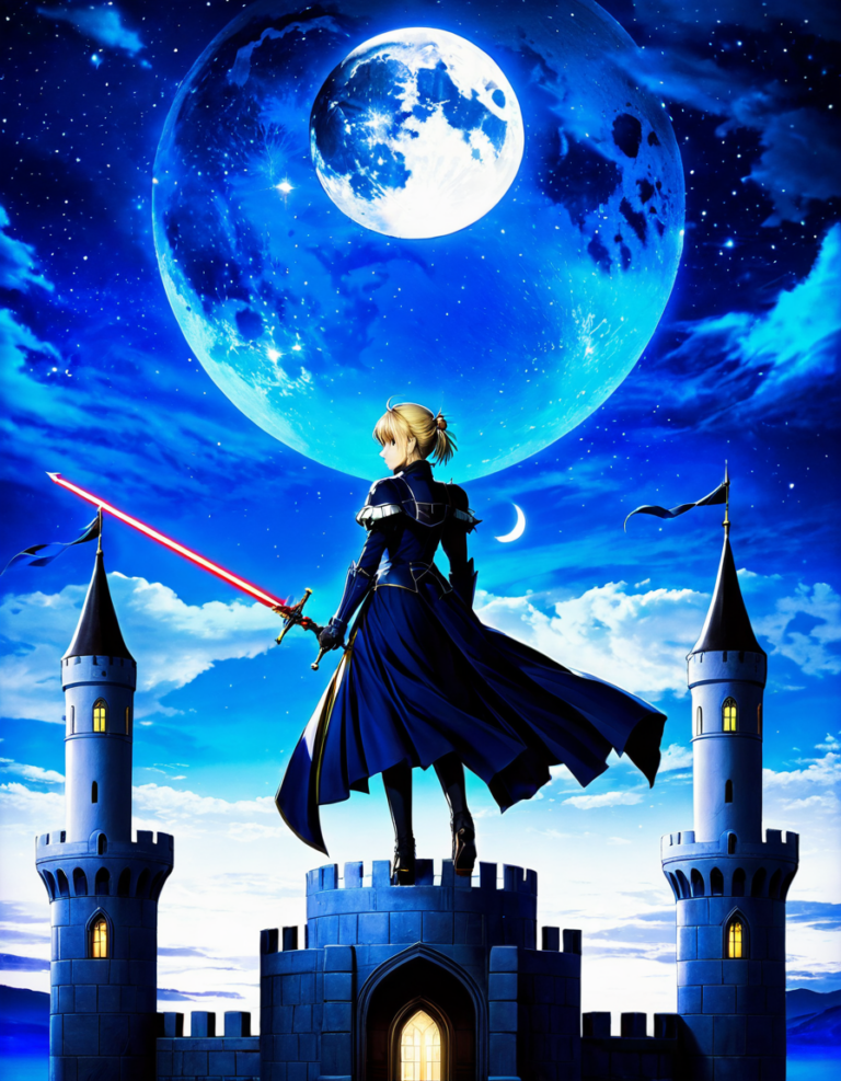 saber in fate stay night